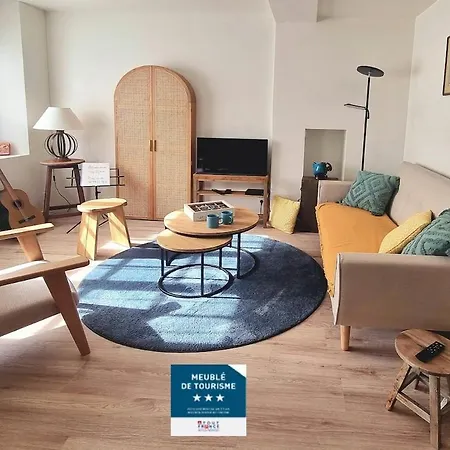 Chez Marie, 420m, Sur Mer, 2 Pers, Bb -9m דירה בטז-סור-מר