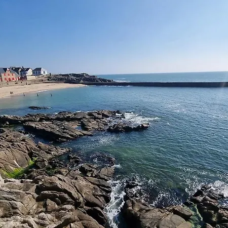 Appartement Chez Marie, 420m, Sur Mer, 2 Pers, Bb -9m Batz-sur-Mer